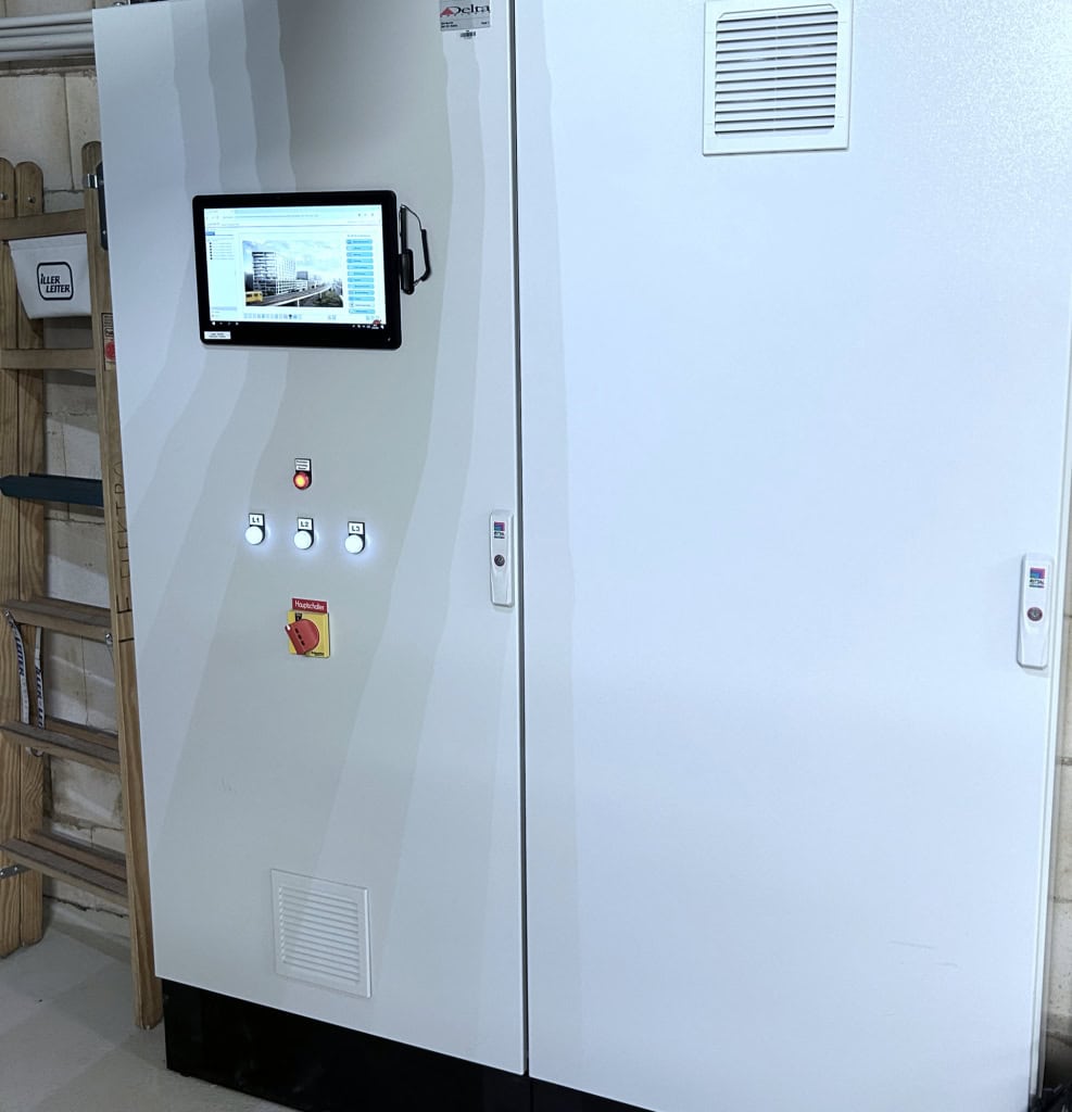 Gebäudeautomation Multitouch-PC enteliWEB